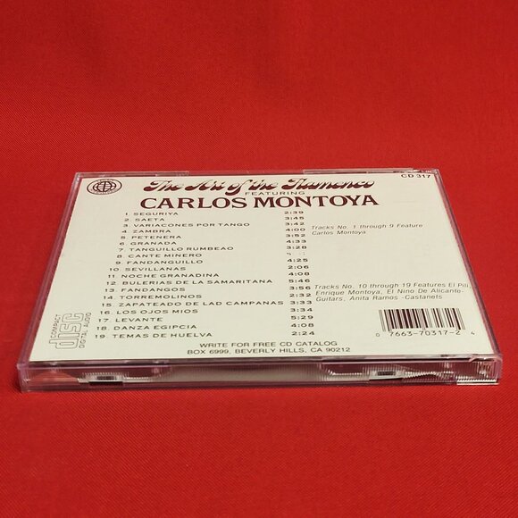The Art of the Flamenco Carlos Montoya CD 1994 - Picture 4 of 8